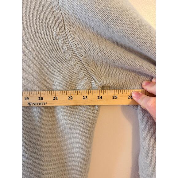 J. Crew Mens Button V-Neck Button Wool Blend Knit Pullover Light Academia XL - Picture 6 of 7